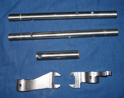 037 Series fork shaft, guide block