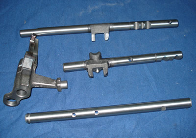 C66 Series fork shaft, fork
